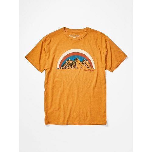 Marmot Clove Hitch Clothes - Mens T-Shirts Gold CA3517928 Canada